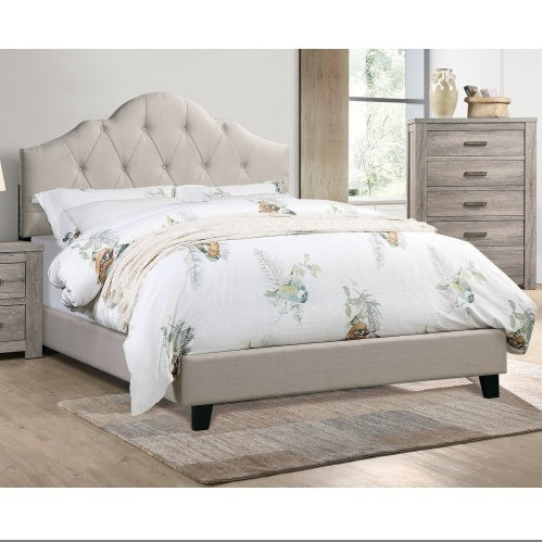 Queen Size Upholstered Bed Frame