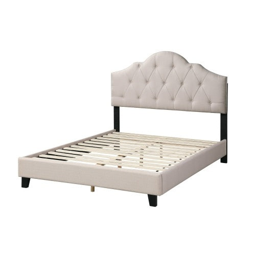 Queen Size Upholstered Bed Frame