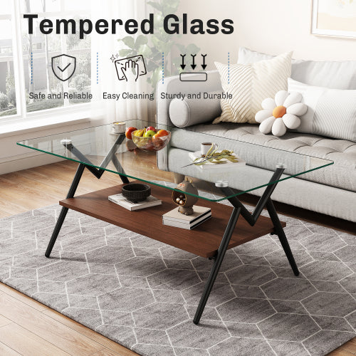 Modern Rectangular Coffee Table