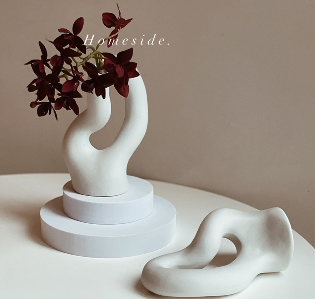 Rough Ceramic Sculpture Vase