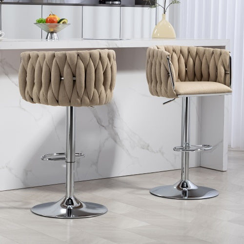 Swivel Bar Stools Set of 2 