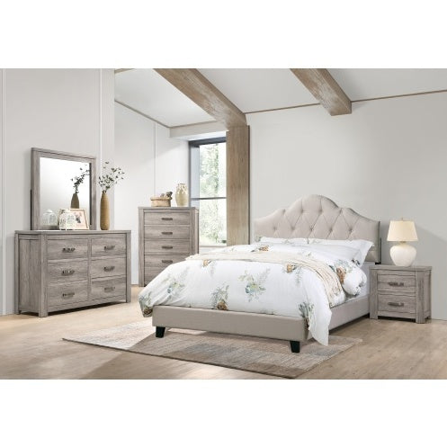 Queen Size Upholstered Bed Frame