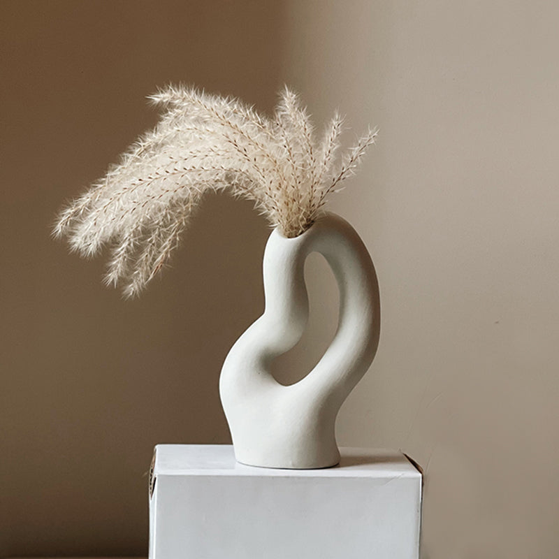 Rough Ceramic Sculpture Vase