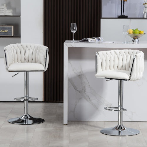 Swivel Bar Stools Set of 2 