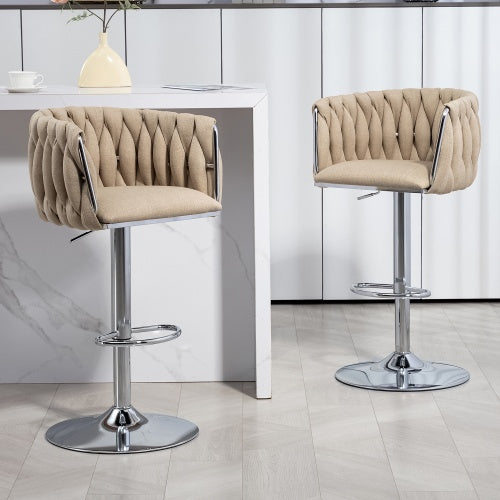 Swivel Bar Stools Set of 2 